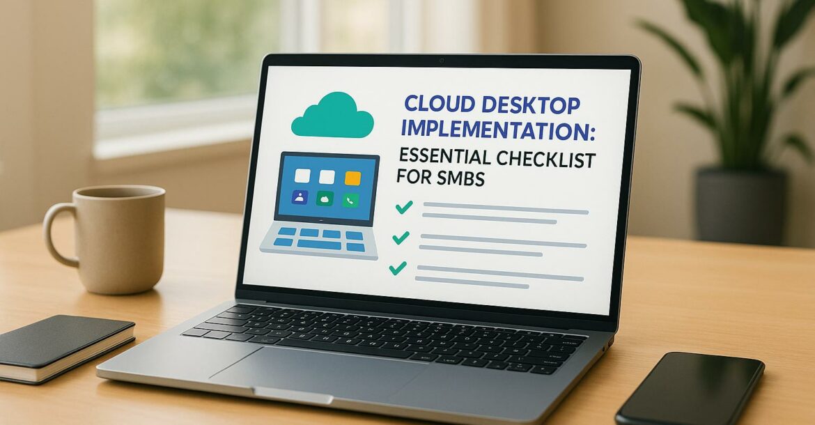 Cloud Desktop Implementation: Essential Checklist for SMBs