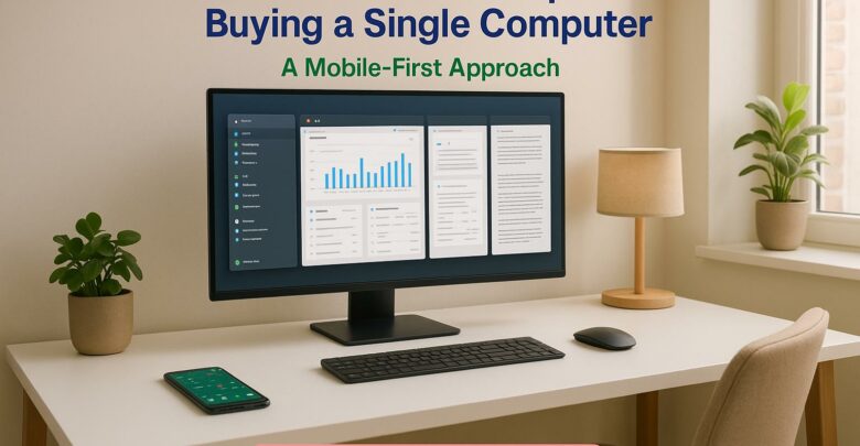 How to Launch a Startup Without Buying a Single Computer