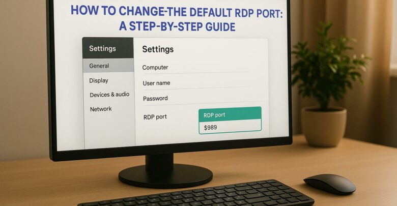 How to Change the Default RDP Port: A Step-by-Step Guide