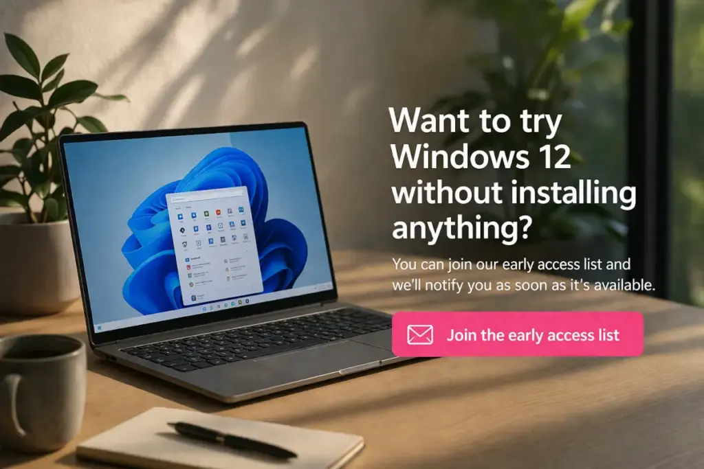 Try Windows 12 in the cloud without installing anything