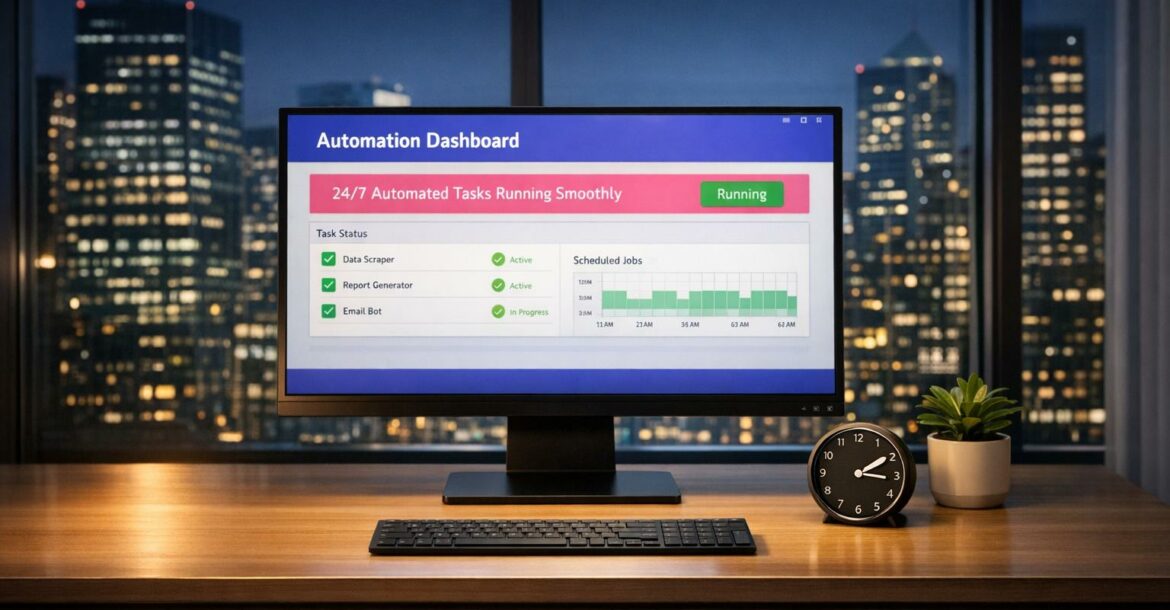 Run Bots and Automation Scripts 24/7: Why a Cloud Windows Desktop Beats a Local Machine