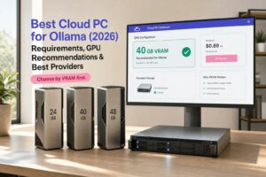 Best Cloud PC for Ollama (2026): Requirements, GPU Recommendations & Best Providers